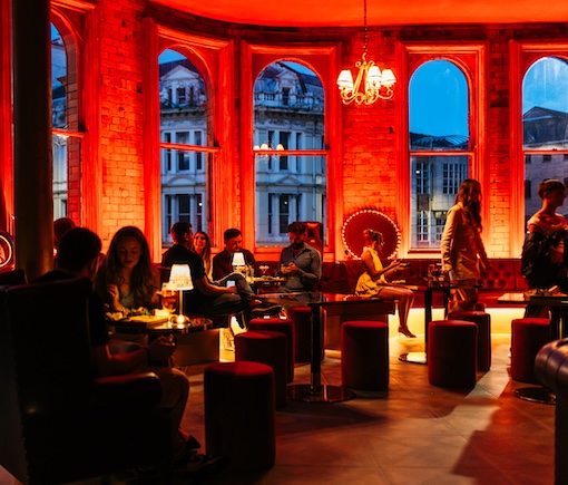 Christmas parties at Crimson Cocktail Lounge at Haymarket Belfast